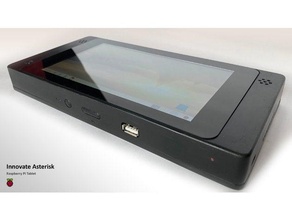 raspberry pi tablet 4 3d print model - Mito3D