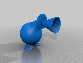 boynuz ördek 3d print model - Mito3D