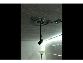 oculus rift sensor ceiling mount tapeable cv1 3d print model - Mito3D