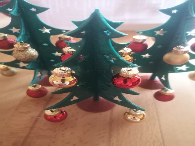 xmastree - weihnachtsbaum weihnachten weihnachtsdekoration xmas Noel dekorasyon süslemeleri ağacı 3D print model - Mito3D