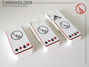 oyun kartları - davayı sanat kutusu kartı durumda Noel hediyesi hediye mıknatıs kayar 3d print model - Mito3D