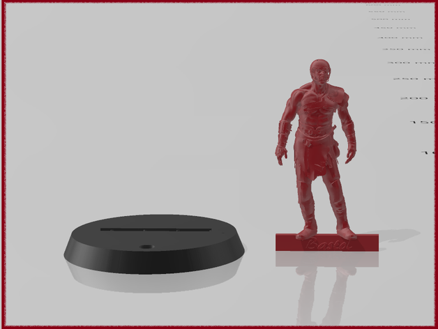 blood bowl thrall 2 miniatura bloodbowl futebol de fantasia vampiro 3D print model - Mito3D
