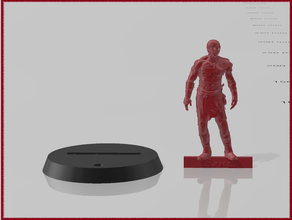 blood bowl thrall 2 miniature bloodbowl fantasy football vampire 3d print model - Mito3D
