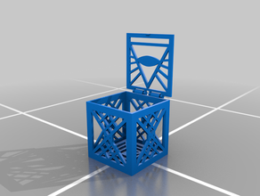 illuminati box 3d print model - Mito3D