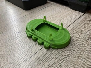 werder bremen weserstadion Futbol Stadyumu futbol stadion sv 3d print model - Mito3D