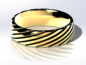 einfache Ringe helen ring einfach trennen 3d print model - Mito3D