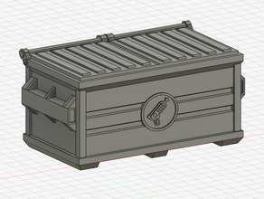 marvel Krise-Protokoll Müllcontainer 3d print model - Mito3D