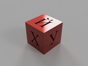 calibration cube 3d print model - Mito3D