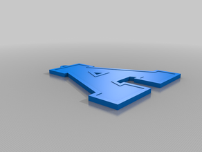 app do estado logotipo 3d print model - Mito3D