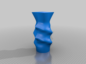 spiral maden vazo sanat autodesk 360 fusion mineral heykel spiralized vazolar modu 3d print model - Mito3D