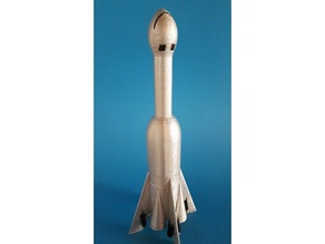 chroniques martiennes zeus fusée 3d print model - Mito3D