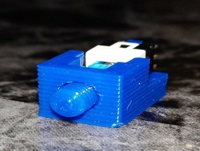 power-Schalter montieren Montage mount - Schalter 3d print model - Mito3D