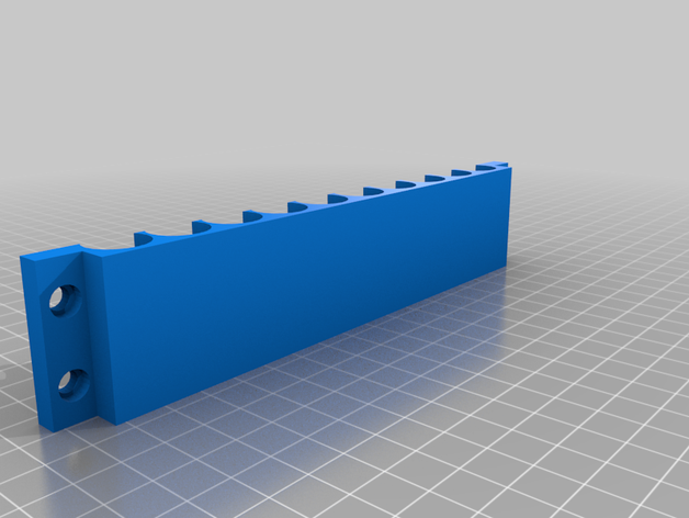 nerf dart wall holder 3D print model - Mito3D