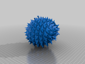 bunya pine cone 3d tarama biyoloji bunyacone bunyapine koni doğa fındık tohum 3d print model - Mito3D