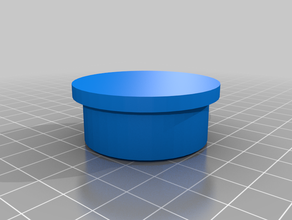 my customized cap holetrestle table umbrella hole plug 3d print model - Mito3D
