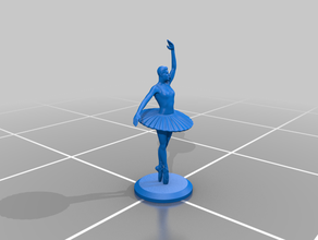 bellastalin la bailarina el ballet bailarín stalin 3d print model - Mito3D