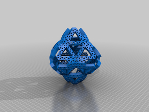 convexoctahedral14v 5 6 16 17 18 19 20 32 43 109 110 111 119 120 121 122 123 134 144 konveks kubbe jeodezik sekizyüzlü küre 3d print model - Mito3D