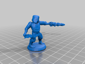 hexblade Hexenmeister 3d print model - Mito3D