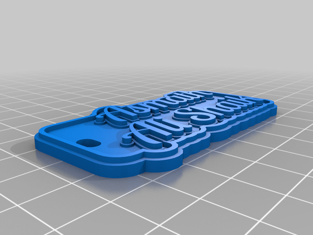 asmath ali personalizado 3D print model - Mito3D