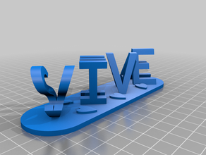 vive kundengebundene 3d print model - Mito3D
