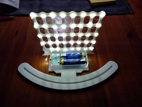 lithophane light stand 3d print model - Mito3D