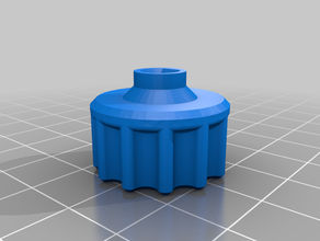button filament feed ender 3d 3d print model - Mito3D