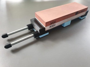 universal schleifsteinhalter grindstone halter halterung knife messer schleifstein sharpener 3d print model - Mito3D