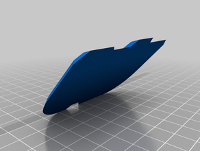 puddle jumper pára-brisas realista stargate atlantis 3d print model - Mito3D