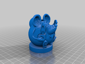 mouse gazprom del 3d print model - Mito3D