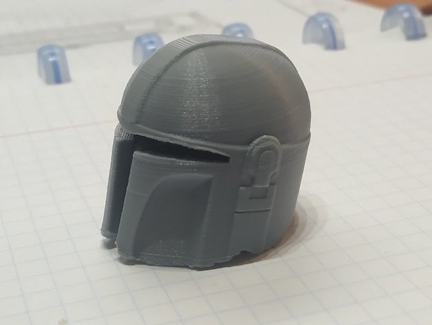 mandalorian helmet starwars 3D print model - Mito3D