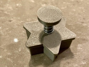 primavera cortador de biscoito - estrela zimtsterne 3d print model - Mito3D