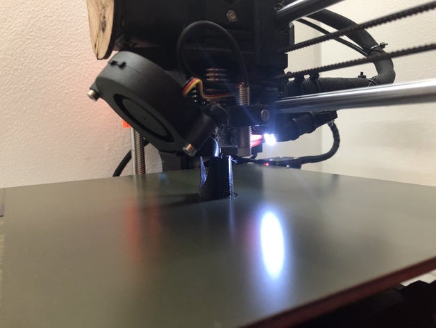 hinten Endoskop mount prusa mk3s Kamera Kamera-Halterung i3 mk3 3D print model - Mito3D