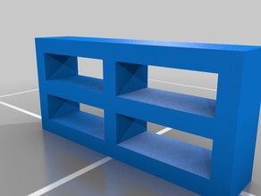 book shelf 3d print model - Mito3D