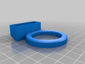 i3 mega circular de distribuição ar do ventilador anycubic refrigeração 3d print model - Mito3D