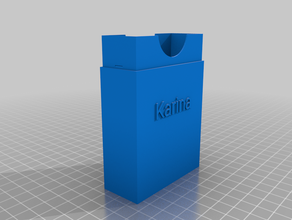 my customized card box 3d print model - Mito3D