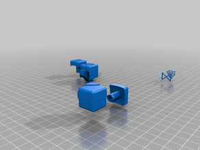 rubiks parts 3d print model - Mito3D