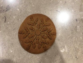snowflake cookie timbro 3d cutter la cottura in forno stampo per biscotti biscotto di natale formine bollo a inverno 3d print model - Mito3D