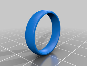einfache Ringe 2 ring einfach 3d print model - Mito3D