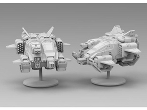 hover assault schneller 28mm 28 Angriff swifter tabletop 3d print model - Mito3D