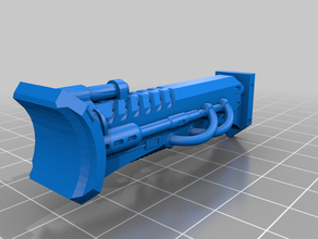 char moyen sonic blaster 3d print model - Mito3D