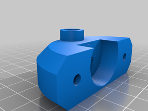 anycubic kossel minimalist top mount spool holder plus filament 3d print model - Mito3D