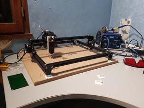 twotrees gravador do laser pés cnc lasercut lasercutter 3d print model - Mito3D