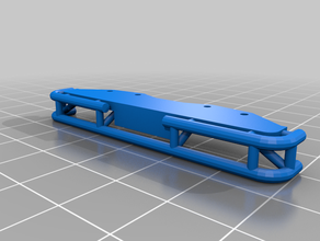 oh35p01 rear tube bumper 3d print model - Mito3D
