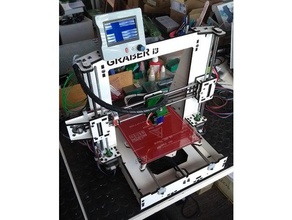 graber i3 - partes de impressão graberi3 3d print model - Mito3D