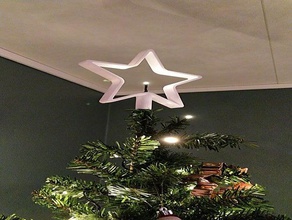 Weihnachtsbaum Sterne 3d print model - Mito3D