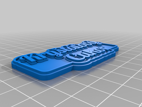 cukor personalizado 3d print model - Mito3D
