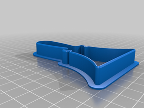 handbell cookie cutters cutter 3d print model - Mito3D