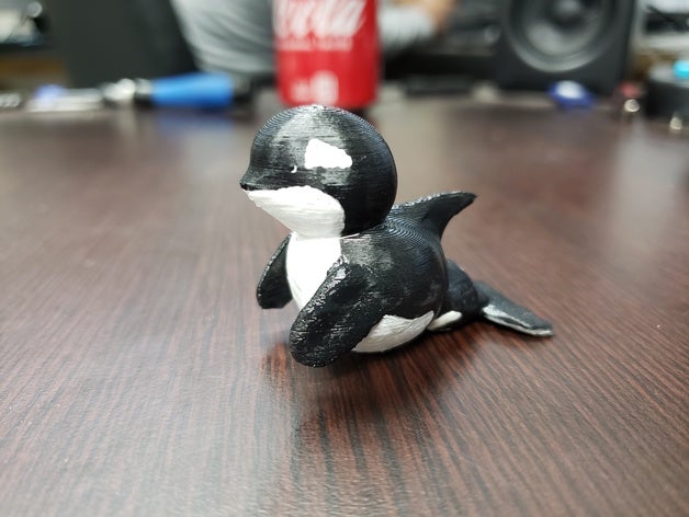 oceanpetz - killer whale 3D print model - Mito3D