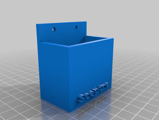 sceptre tv remote wall mount 3D print model - Mito3D