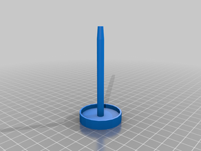 thread spool bobbin holder 3d print model - Mito3D